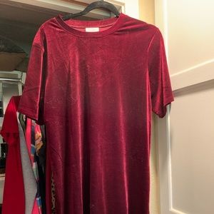 Mudpie velvet dress
